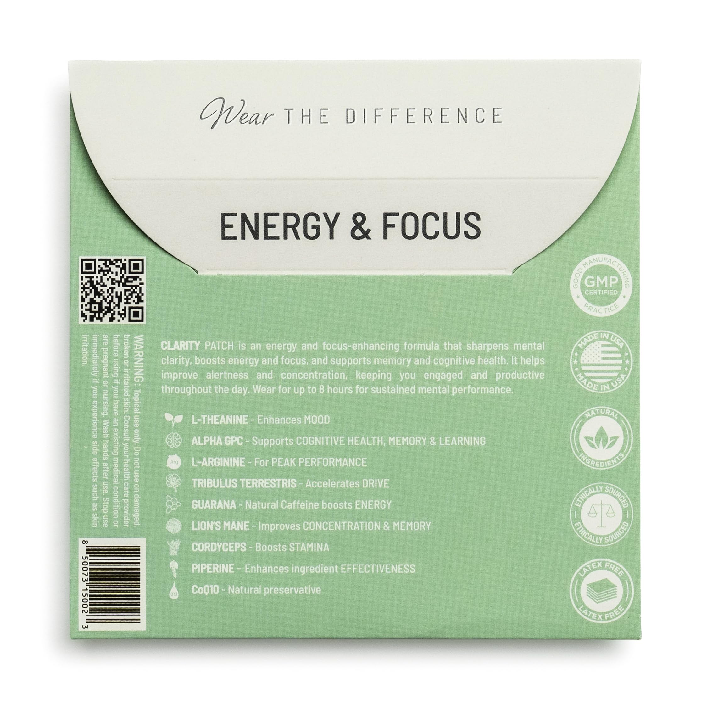 Wear Wellness Clarity Film Patches application on skin