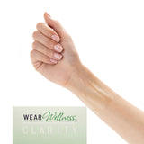 Wear Wellness Clarity Film Patches lifestyle scene with user