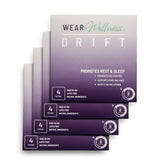 Wear Wellness Drift Film Patches front view, 16 pack