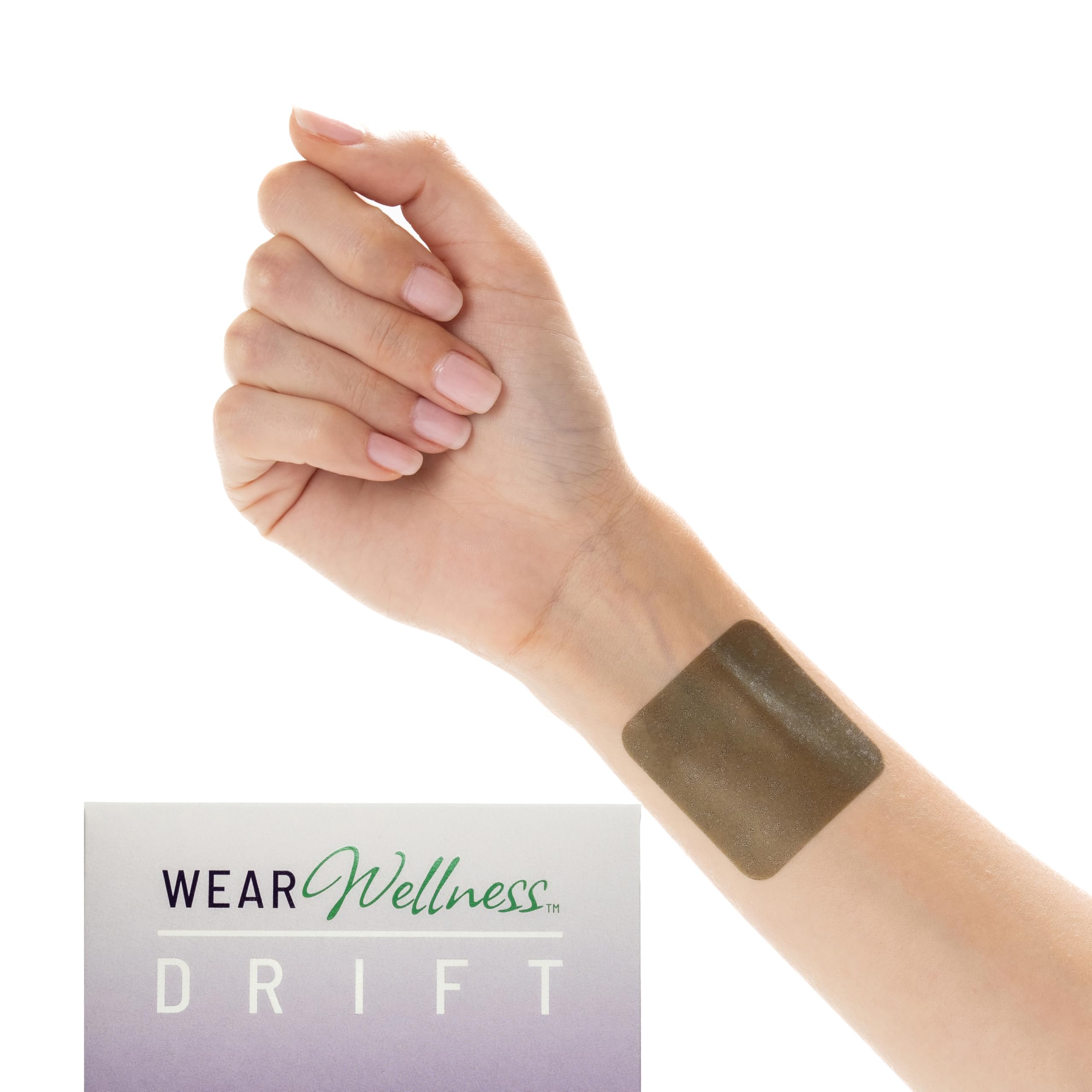 Wear Wellness Drift Patches lifestyle scene with calm setting