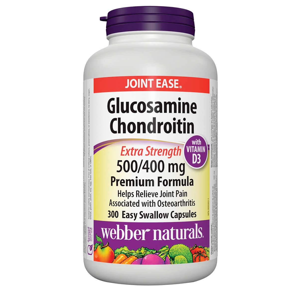 Webber Naturals Chondroitin Supplement 480g front view