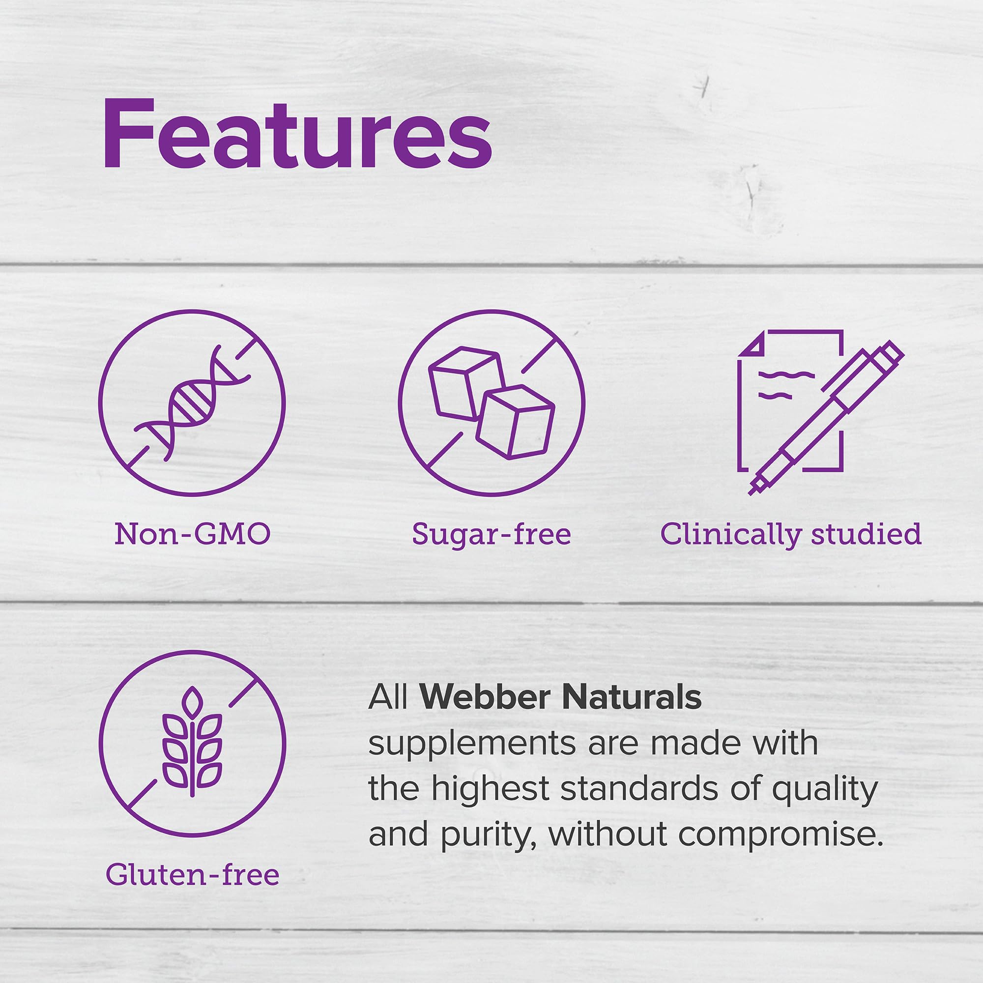 Webber Naturals Collagen Supplement tablets close-up