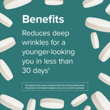 Webber Naturals Collagen Supplement with hyaluronic acid ingredients close-up