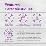 Webber Naturals CoQ10 200mg Softgels with ingredients list