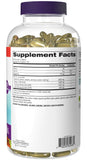 Webber Naturals Fish Oil Omega 3 Supplement back view of packaging