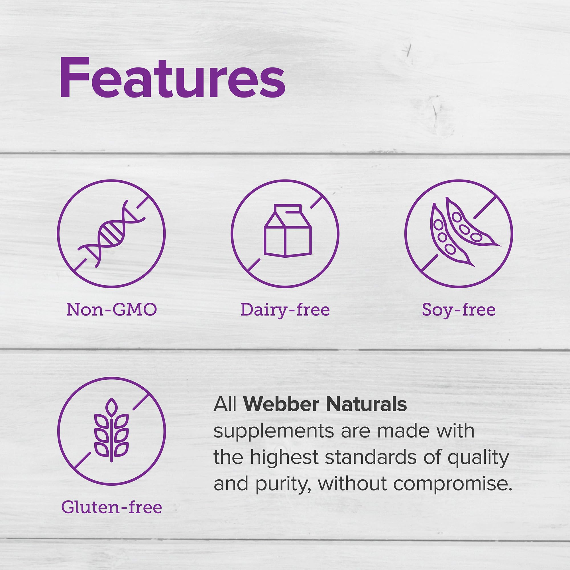 Webber Naturals Liver & Cleanse Capsules side view