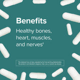 Webber Naturals Magnesium Glycinate 200mg vegetarian capsules close-up
