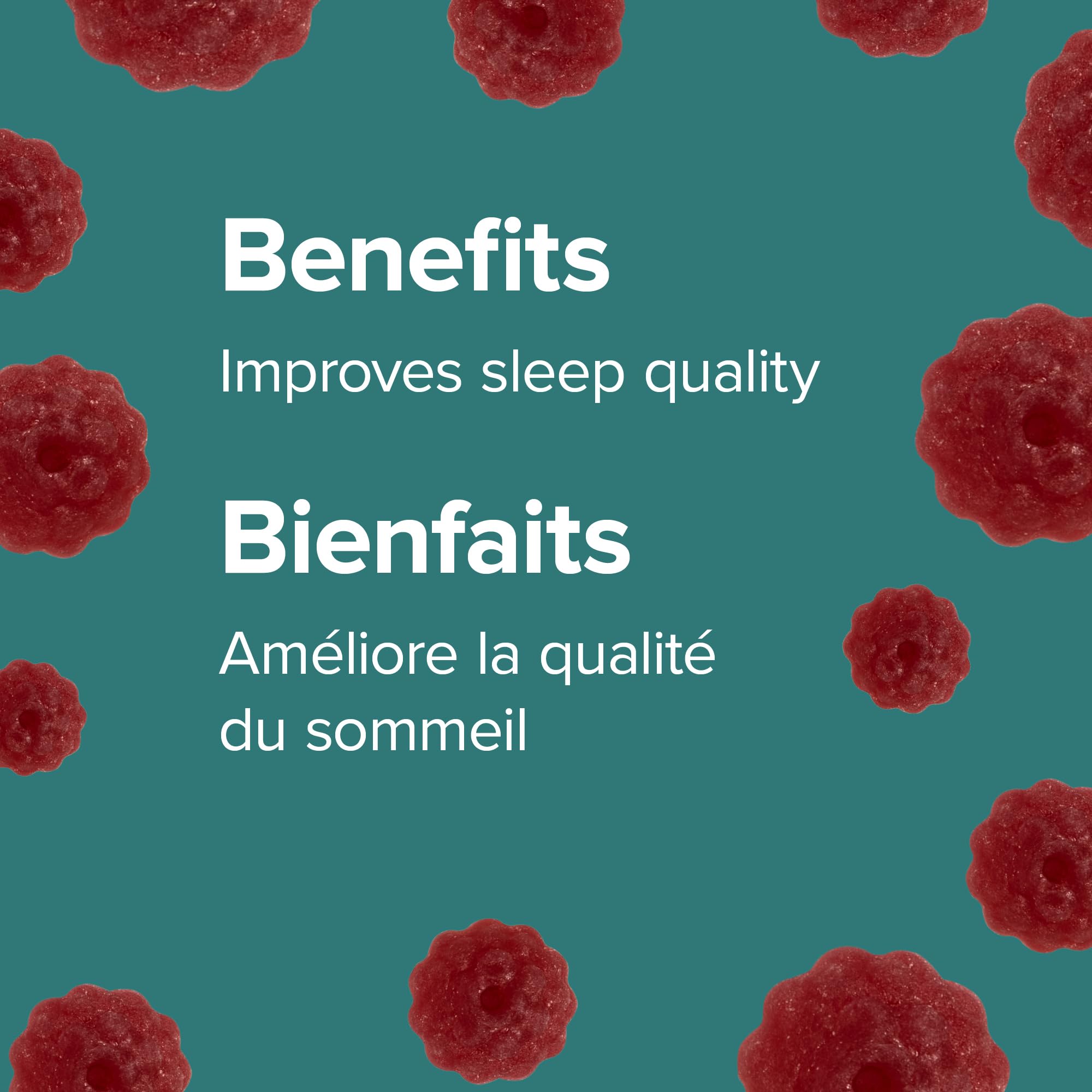 Webber Naturals Melatonin Gummies 10mg side view