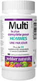 Webber Naturals Men's Most Complete Multi 140g side view