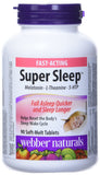 Webber Naturals Sleep Supplement Tablets front view packaging
