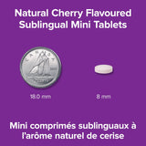 Webber Naturals Vitamin B12 250 mcg sublingual tablets close-up