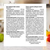 Webber Naturals Vitamin B12 250 mcg sublingual tablets side view