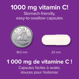 Webber Naturals Vitamin C Calcium Ascorbate 1000 mg capsules with measuring spoon