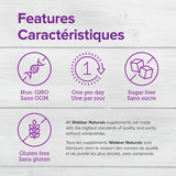 Webber Naturals Vitamin D Supplement capsule close-up