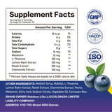 Webuff Melatonin Gummies 60 Count side view