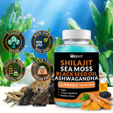 WEEVIT Black Seed Oil Gummies in a bowl for serving