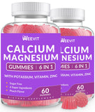 WEEVIT Calcium Gummies front view with packaging