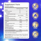 WEEVIT L-Theanine Gummies side view showing ingredients