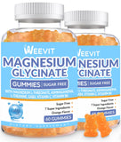 WEEVIT Magnesium Gummies 120 count front view