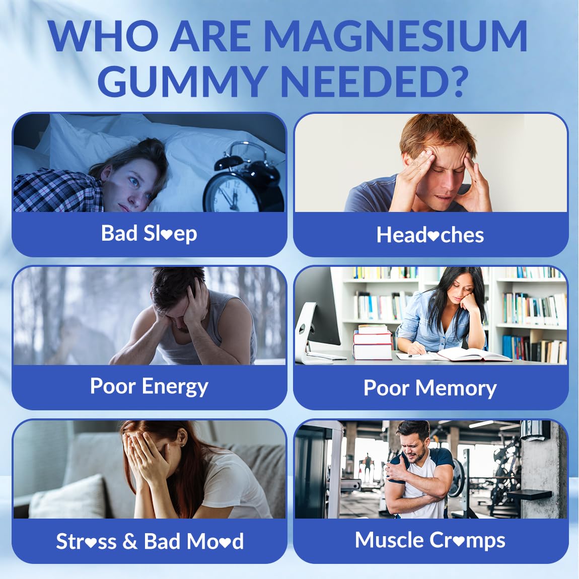 WEEVIT Magnesium Gummies with Ashwagandha label close-up