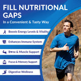 WEEVIT Multivitamin Gummies for Men gummies close-up