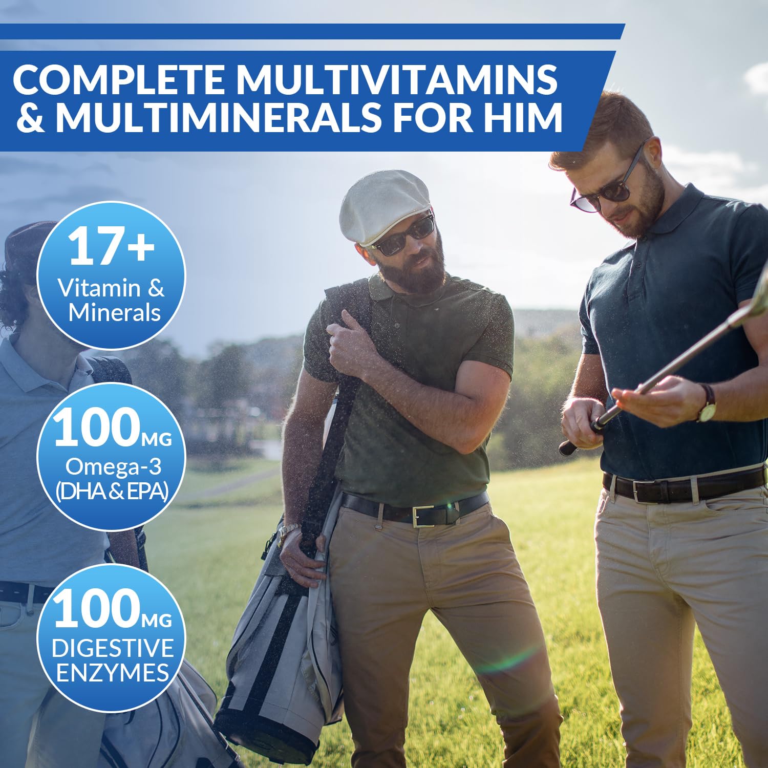 WEEVIT Multivitamin Gummies for Men with fruits