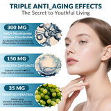 WEEVIT NAD+ Supplement Capsules ingredients list on the back