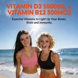 WEEVIT Vitamin D3 B12 Gummies with fresh fruit