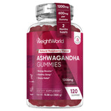 WeightWorld Ashwagandha Gummies bottle front view