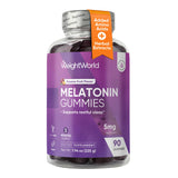 WeightWorld Melatonin Gummies 90 Count bottle front view