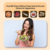 WeightWorld Vitamin B12 1000 MCG Mini Tablets on a wooden table