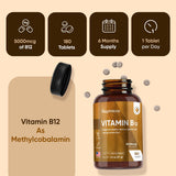 WeightWorld Vitamin B12 5000 mcg Methylcobalamin Tablets lifestyle scene