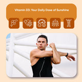 WeightWorld Vitamin D3 4000 IU Vegan Tablets side view