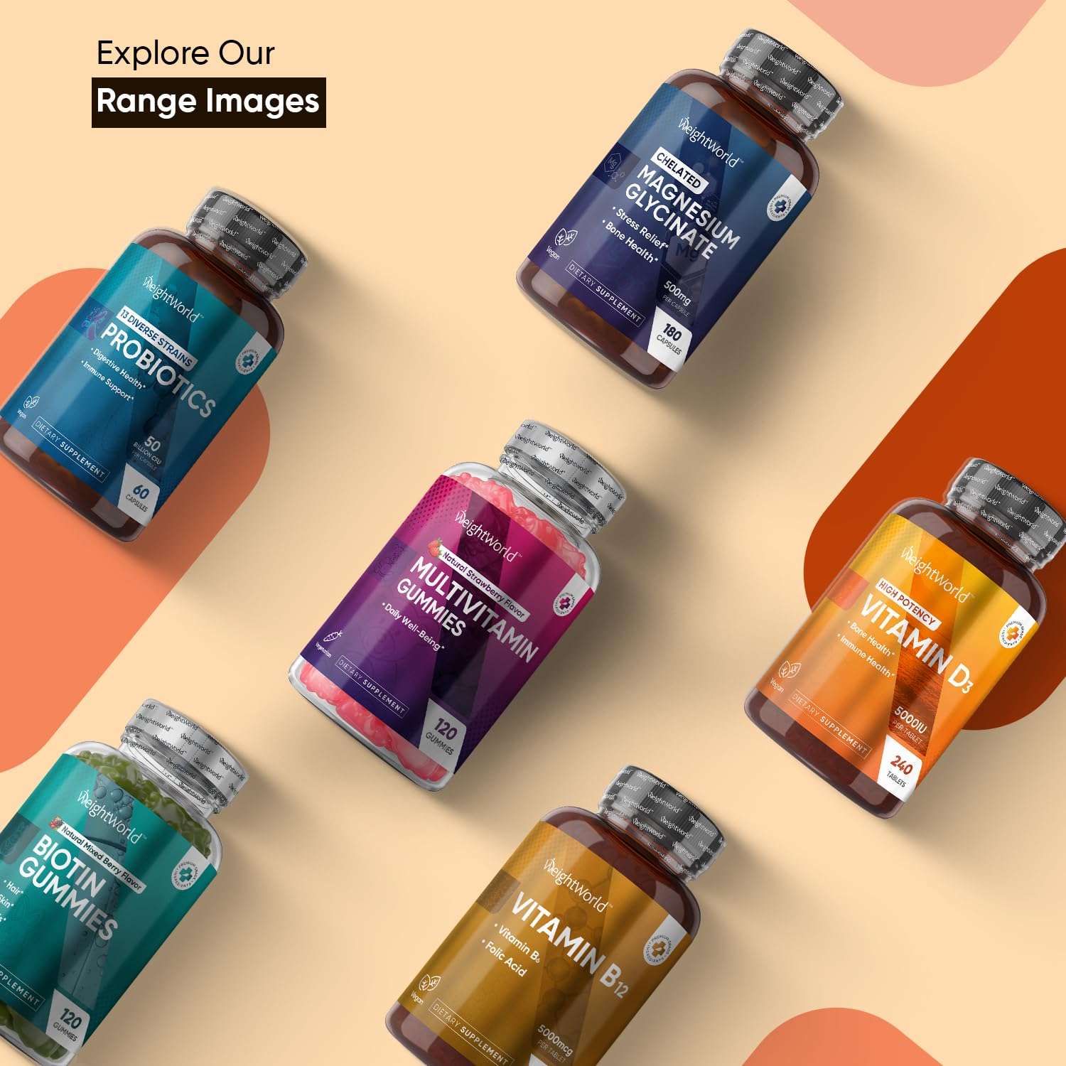 WeightWorld Vitamin D3 K2 Tablets packaging details