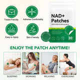 WeiWeiLa NAD+ Patches 30 Count applied to skin