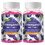 Wekannufod Ashwagandha Gummies front view with packaging