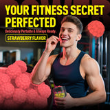 Wekannufod Creatine Monohydrate Gummies 5000mg back view packaging