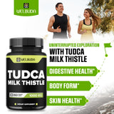 WELBUDA Tudca Complex Milk Thistle Capsules back label