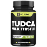 WELBUDA Tudca Complex Milk Thistle Capsules front view