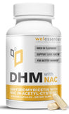 WELESSENTIALS DHM + NAC Capsules 60 count front view