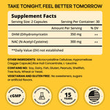 WELESSENTIALS DHM + NAC Capsules packaging details