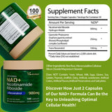 Welitalisync Liposomal NAD+ Supplement 900mg capsules close-up