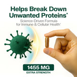WELL FOUNTAIN Multi-Enzymes 6-in-1 Support capsule close-up