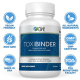 Well of Life Humic and Fulvic Acid Capsules on wooden table