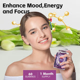 Well&Whole Dopa Mucuna Gummies bottle with 60 gummies