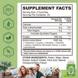 Well&Whole Essential Amino Acids Gummies showing serving size