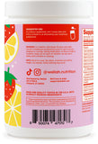 Wellah Creatine + Electrolytes Powder Strawberry Lemonade nutrition label