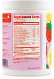 Wellah Creatine + Electrolytes Powder Strawberry Lemonade serving scoop