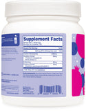 Wellah Creatine Monohydrate Powder Blueberry Pomegranate packaging side view