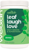 Wellah Leaf Laugh Love Super Greens 390g front view